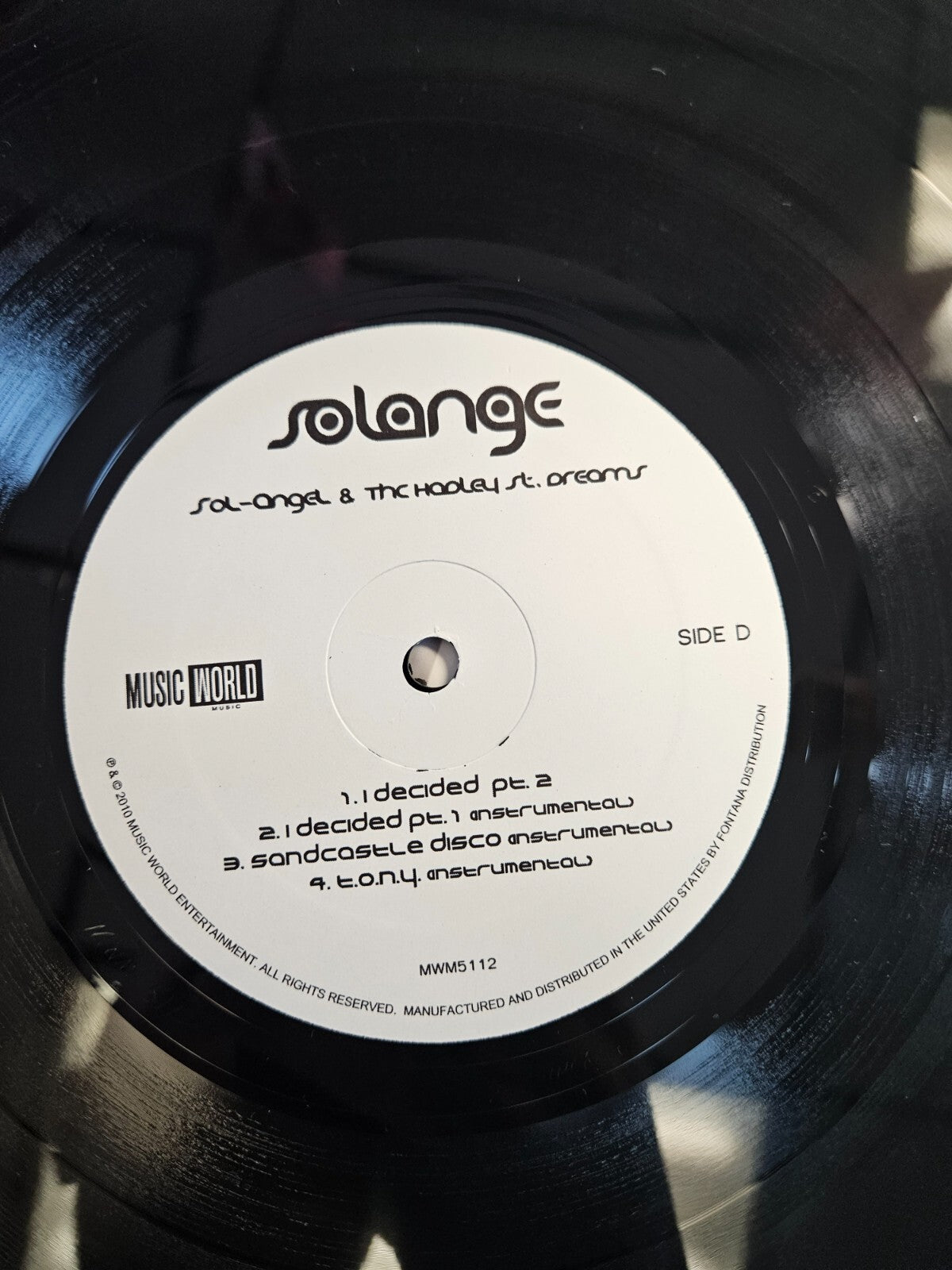 Solange "Sol-AngelAnd The Hadley St. Dreams" Used LP VG+VG+ 20107