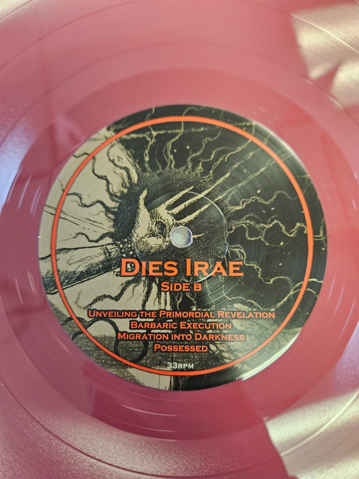 PERVERSION "Die Irae" Limited 200 Oxblood Used NM LP7