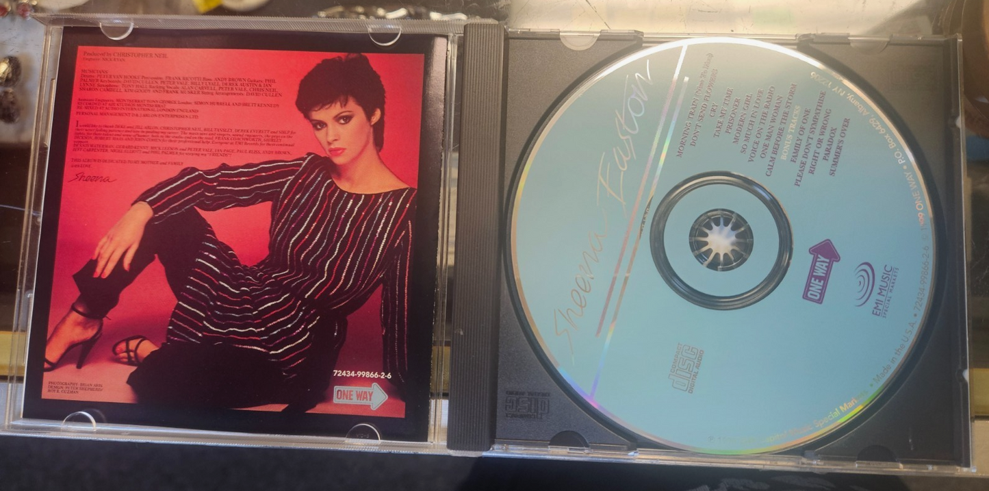 SHEENA EASTON Self Titled Used VG+ CD With Bonus Tracks. 1999 EMI Music2