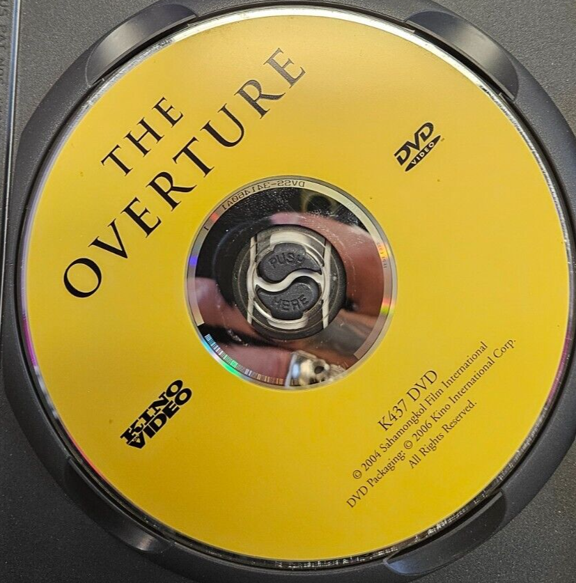 THE OVERTURE Film By Itthisoontorn Vichailak "RARE" 2006 Used DVD VG+2