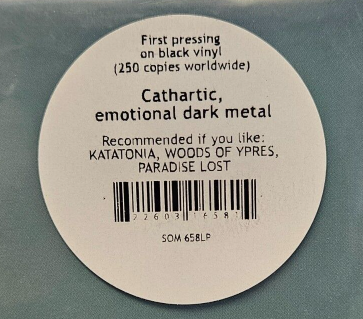 Deathwhite "Grey Everlasting" Brand New LP2