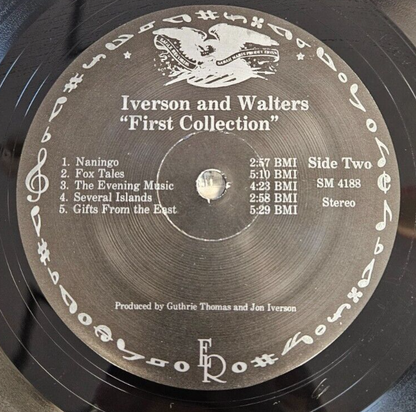 Iverson & Walters "1st Collection" VG+ LP Cover Good9