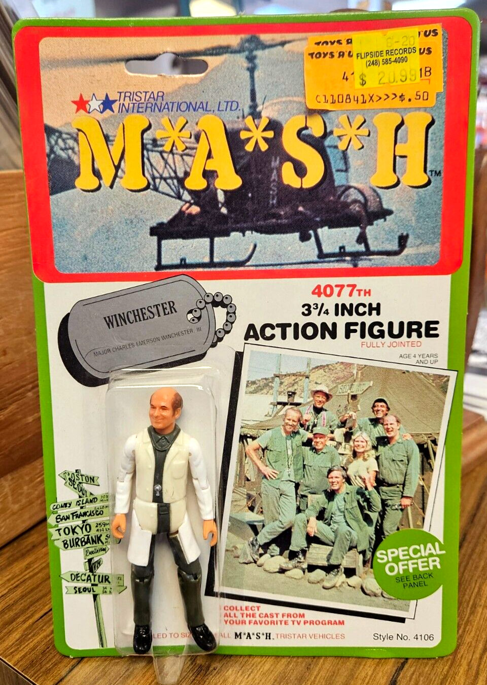 M.A.S.H. Winchester Action Figure Sealed NM0