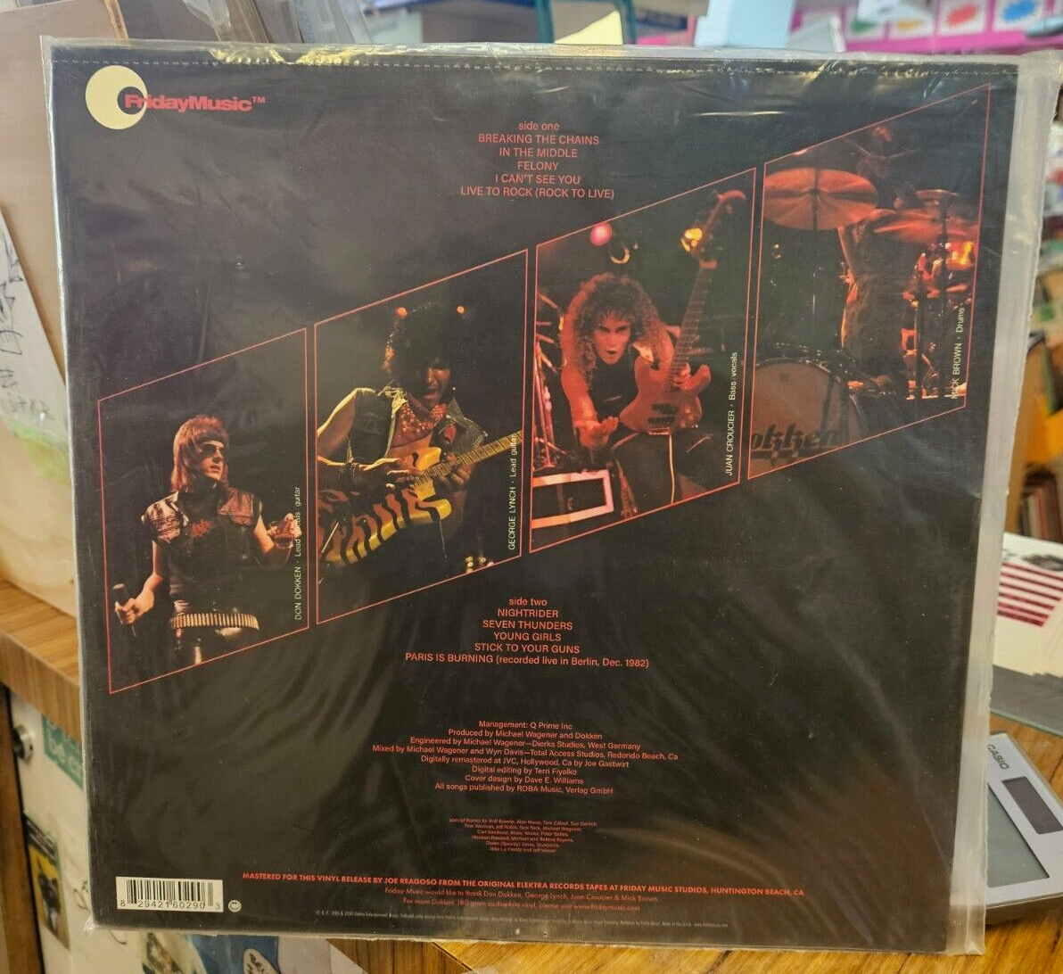 Dokken "Breaking The Chains" New Sealed LP MInt3