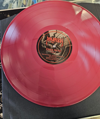 PERVERSION "Die Irae" Limited 200 Oxblood Used NM LP5