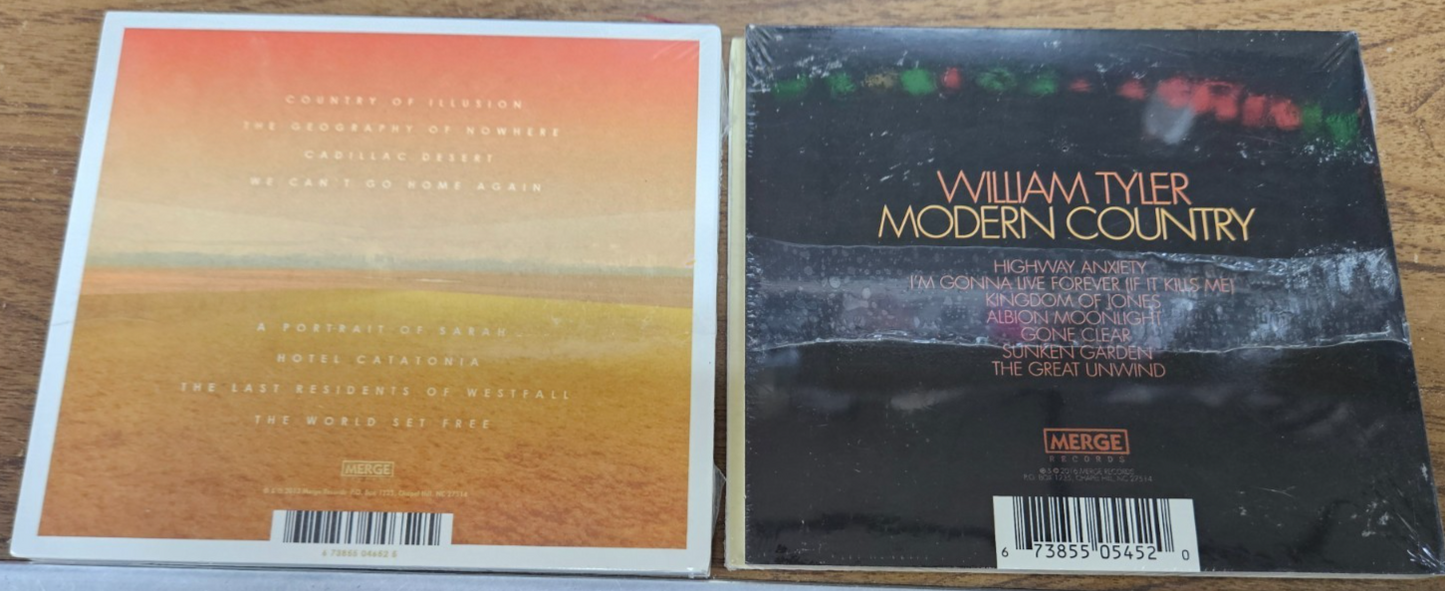 WILLIAM TYLER BUNDDLE X2 BRAND NEW SEALED CDS MODERN COUNTRY & IMPOSSIBLE TRUTH1