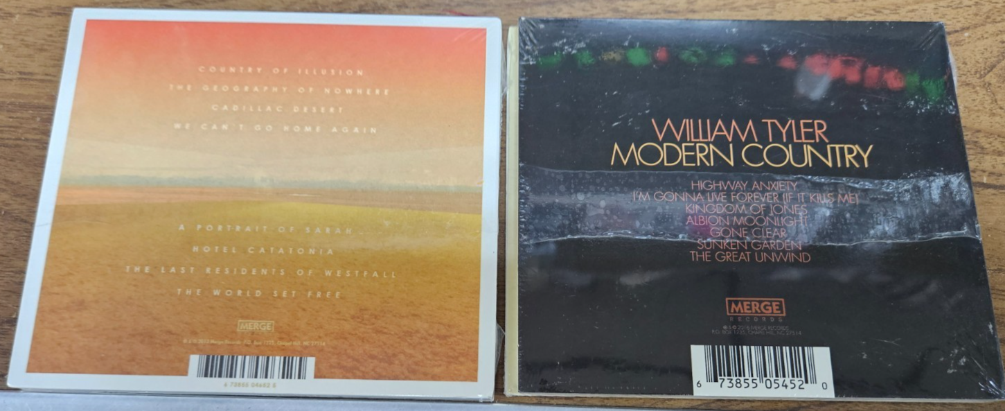 WILLIAM TYLER BUNDDLE X2 BRAND NEW SEALED CDS MODERN COUNTRY & IMPOSSIBLE TRUTH1