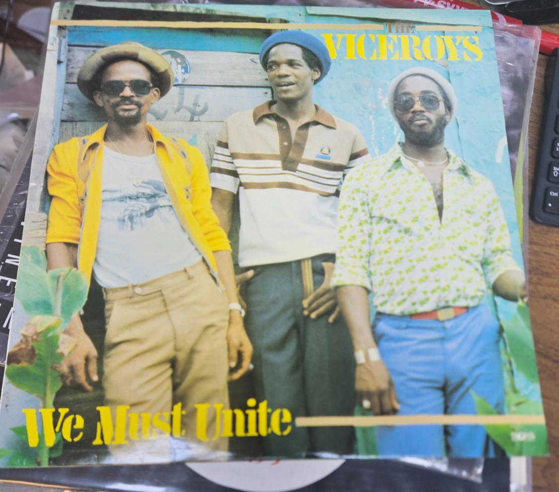THE VICEROYS "We Must Unite" 1982 Trojan Records Relaese U.K. VG+ LP Cover VG+0