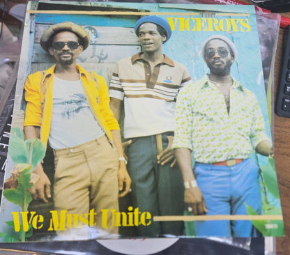 THE VICEROYS "We Must Unite" 1982 Trojan Records Relaese U.K. VG+ LP Cover VG+0