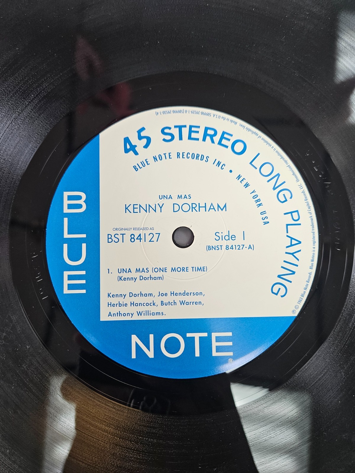 KENNY DORHAM "UNA MAS" ONE MORE TIME X2 LP 2011 REISSUE 45 RPM USED VG+ VG+3