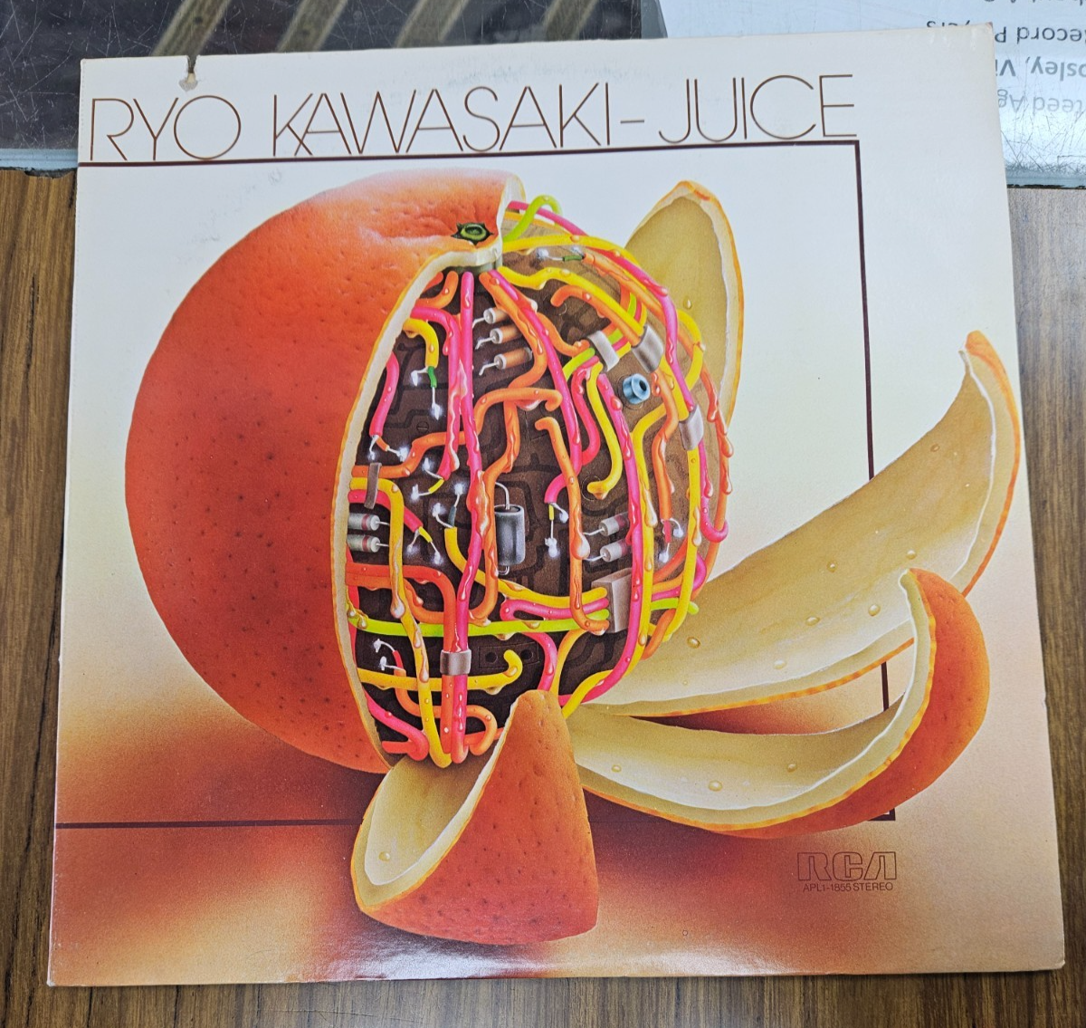 Ryo Kawasaki - Juice LP Stereo Vinyl Record RCA Victor APL1-1855 Black Label VG+0