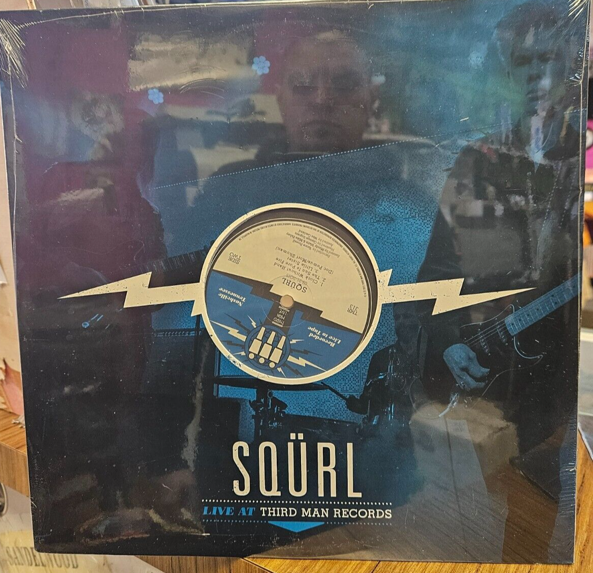 SQURL "Live At Third Man Records" Brand New Sealed LP0
