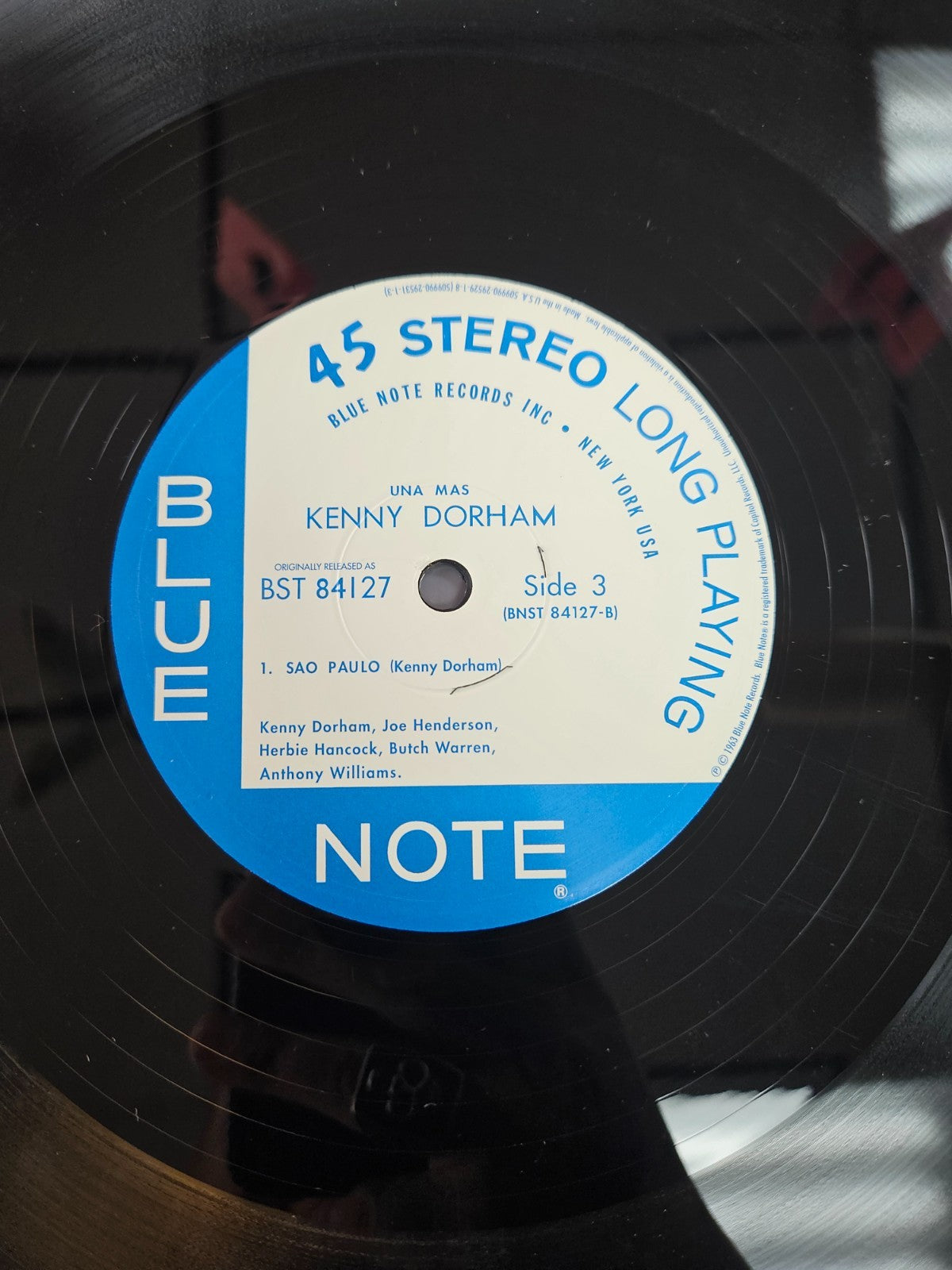 KENNY DORHAM "UNA MAS" ONE MORE TIME X2 LP 2011 REISSUE 45 RPM USED VG+ VG+5
