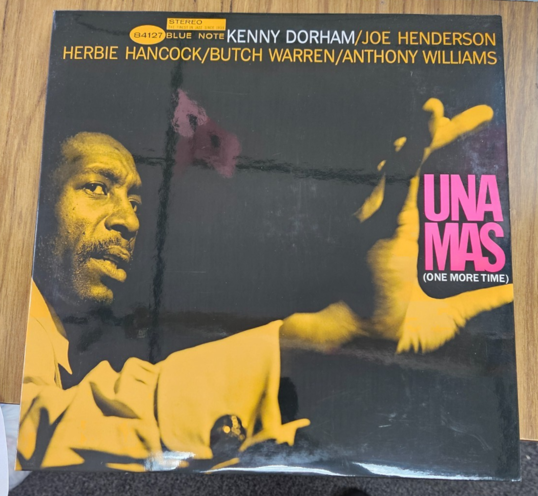 KENNY DORHAM "UNA MAS" ONE MORE TIME X2 LP 2011 REISSUE 45 RPM USED VG+ VG+0