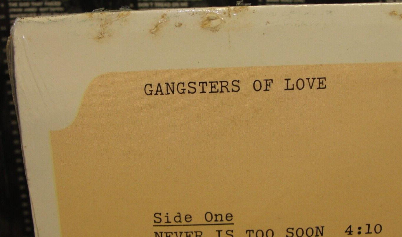 Gangsters Of Love LP Still Sealed3