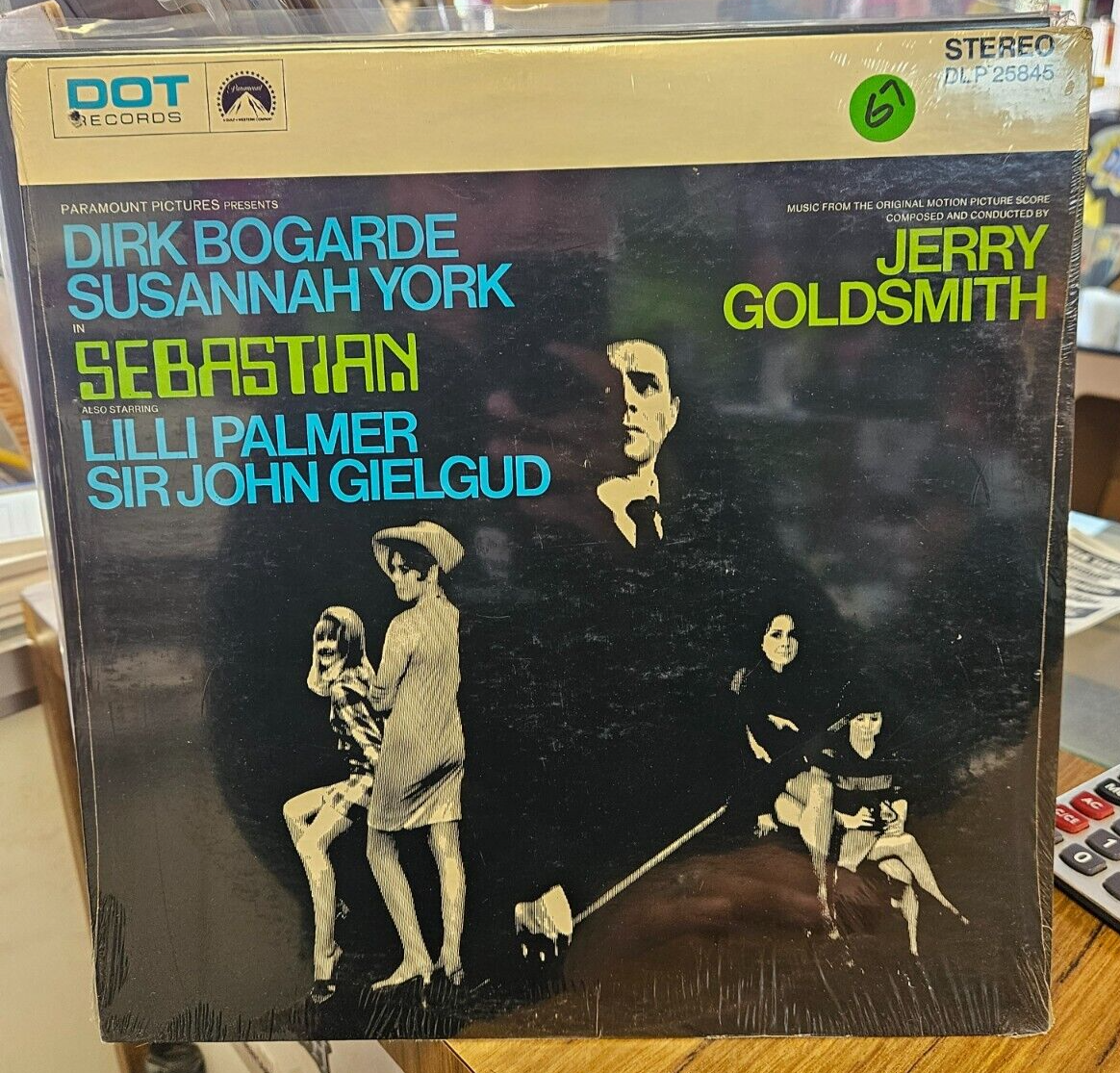 Jerry Goldsmith SEBASTIAN Soundtrack - Dot Records DLP 25845 SEALED0