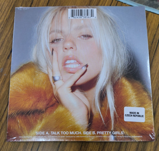 RENEE RAPP "TALK TOO MUCH" BRAND NEW FACTORY SEALED 7" RECORD MINT MINT1