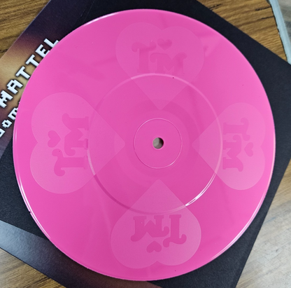 TRIXIE MATTEL "video Games" Bubblegum Pink LTD 1,000 Copies Etched Used 7" NM NM4