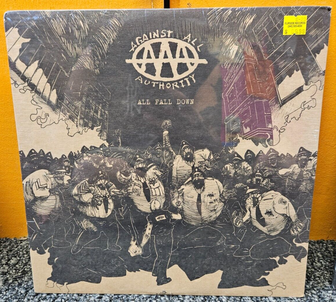 Against All Authority "All Fall Down" This Is the 1998 Press New Sealed LP0