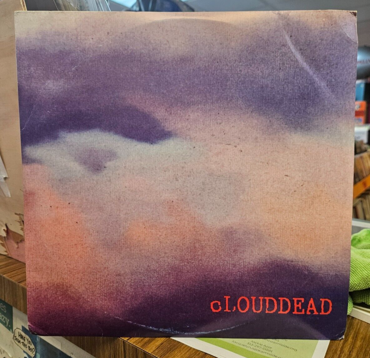 CLOUDDEAD Self Titled X3 LP Used VG VG+ VG+ VG Cover0