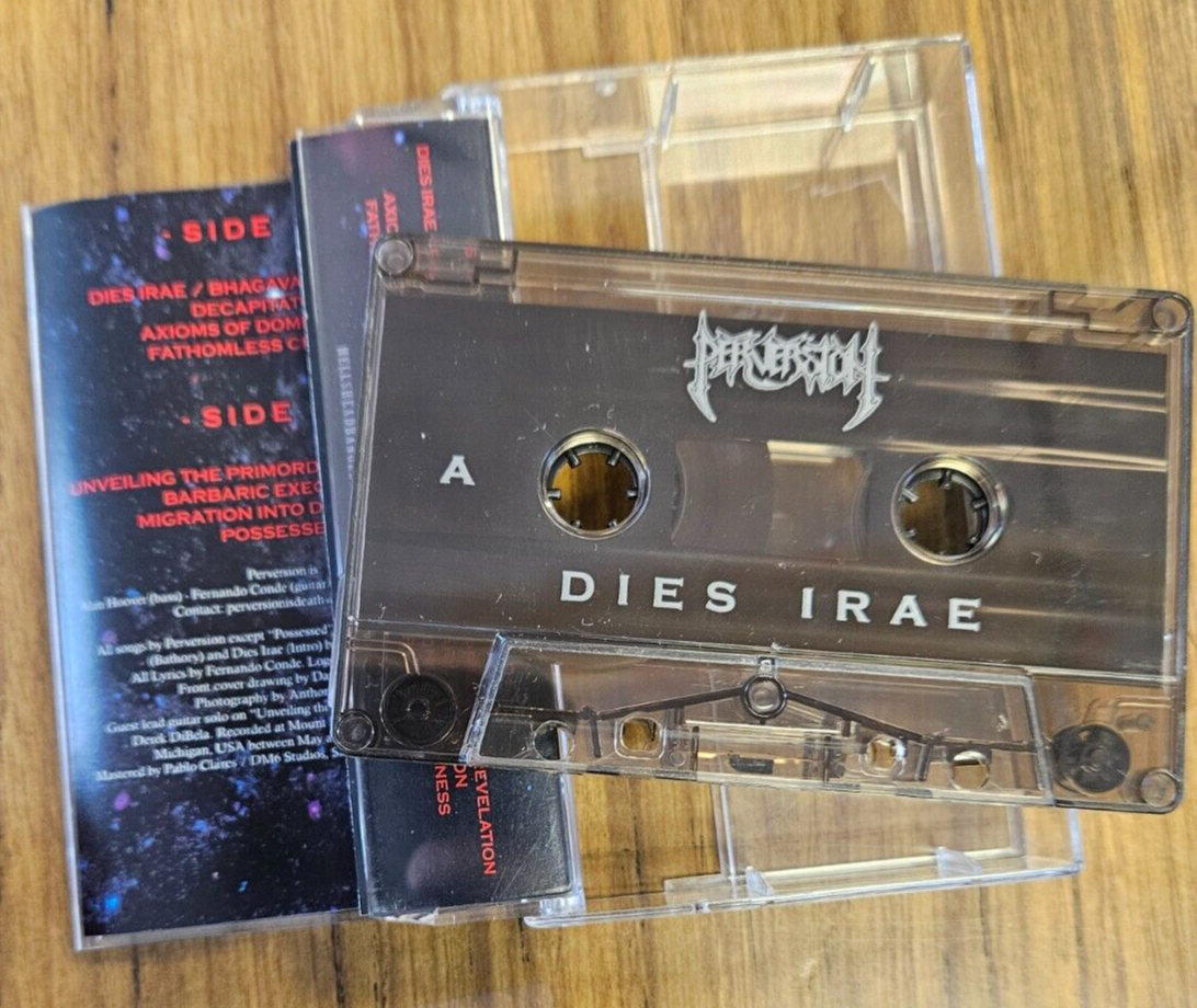 Perversion - Dies Irae (Cassette) Like New Open2