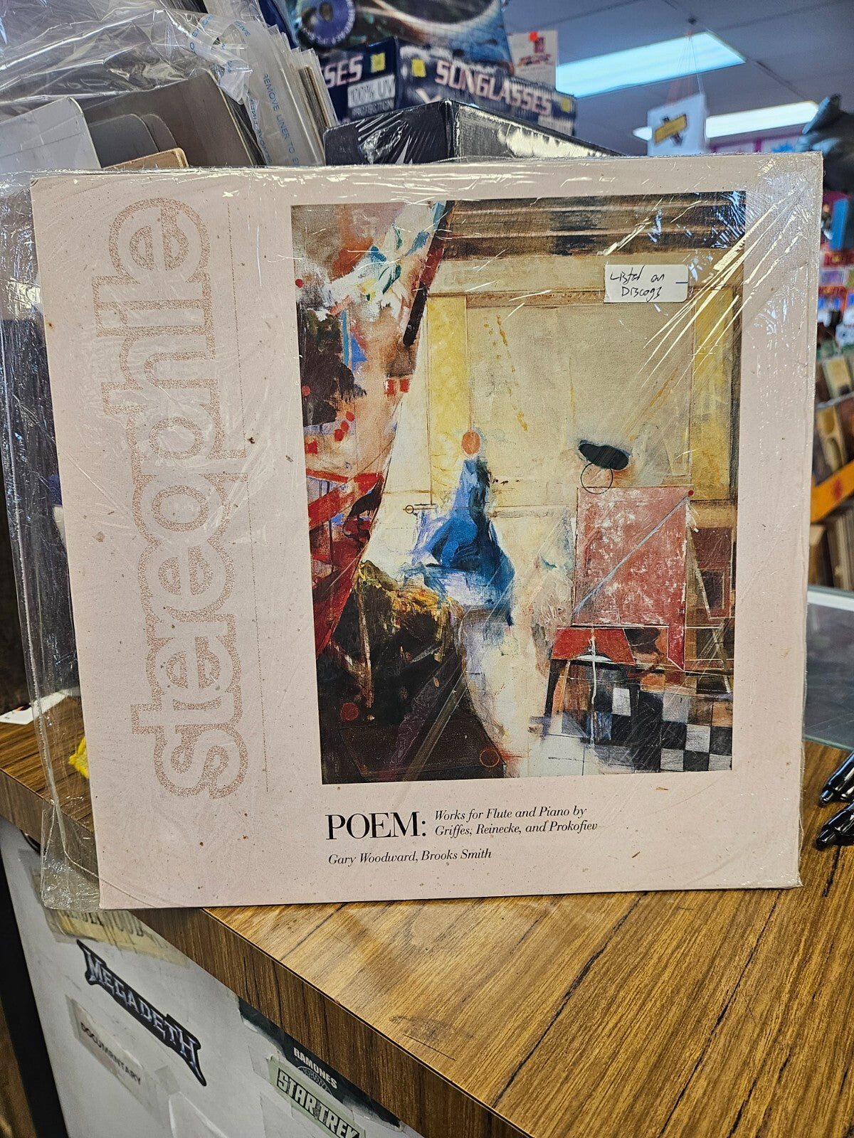 Gary Woodward, Brooks Smith "POEM" Stereophile LP Sealed MInt2