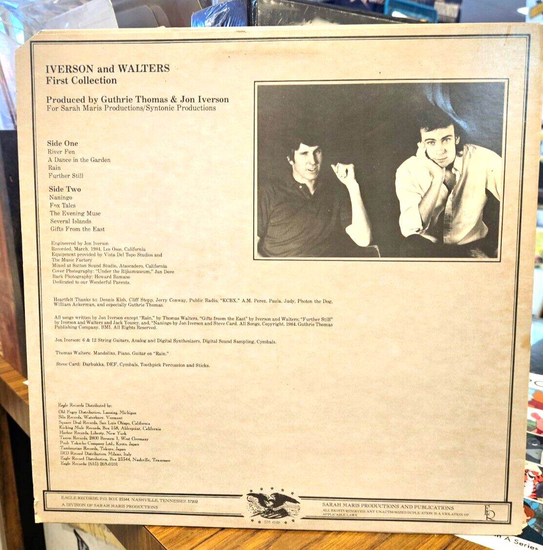 Iverson & Walters "1st Collection" VG+ LP Cover Good1