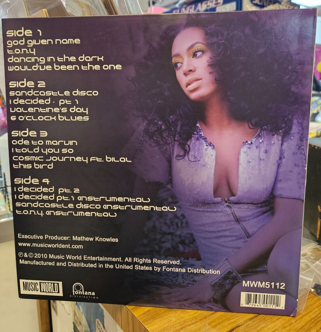 Solange "Sol-AngelAnd The Hadley St. Dreams" Used LP VG+VG+ 20101