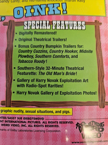 The Pigkeepers Daughter/Sassy Sue DVD 2001 Special Edition Something Weird Video3
