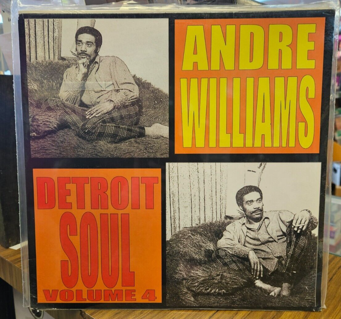 Andre Williams Detroit Soul Vol 4 Brand New Sealed LP0
