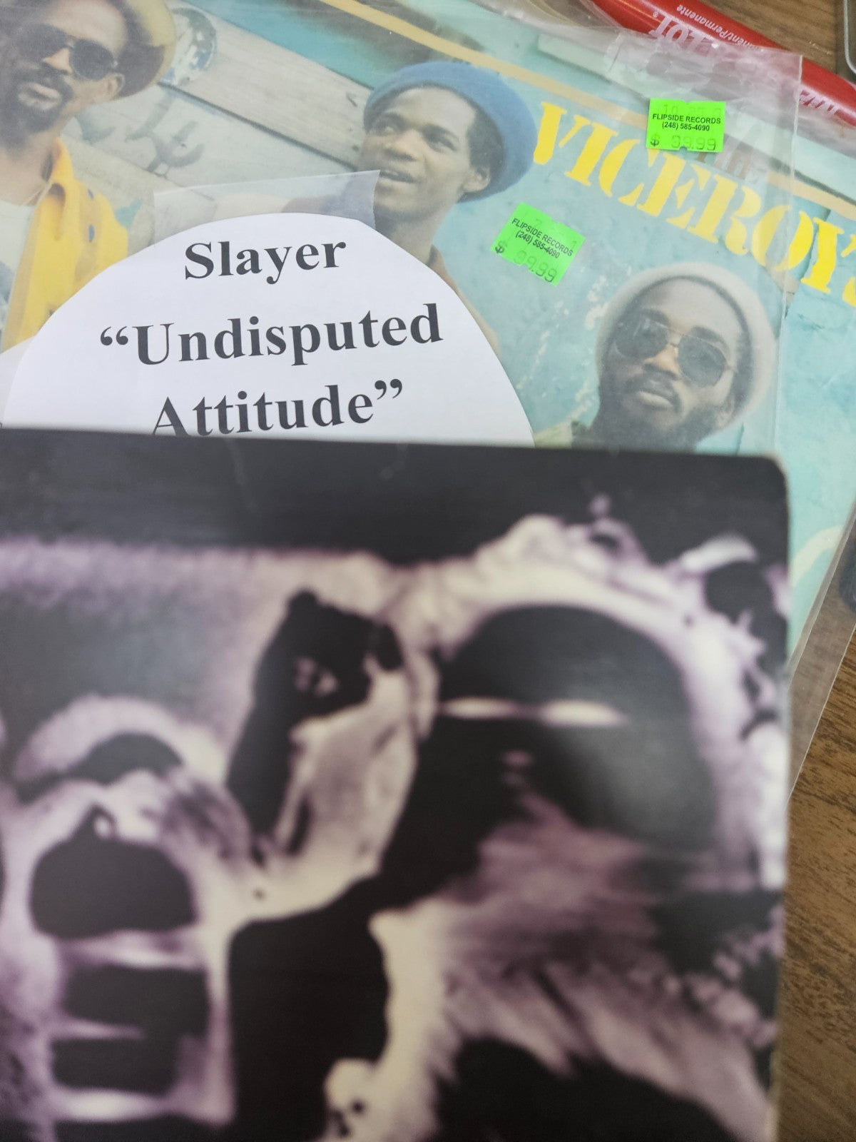 SLAYER "Undisputed Attitude" LP VG+ Cover VG Numbered #1796  10' LP 1996 RARE5