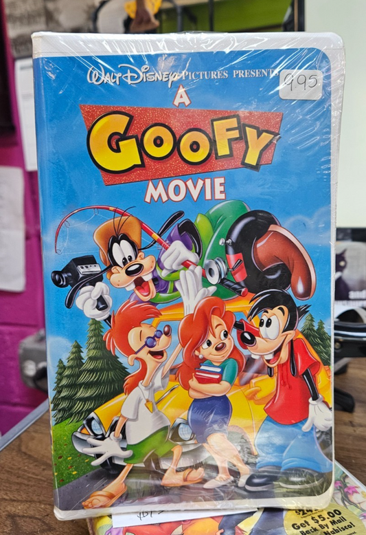 A GOOFY MOVIE Disney 1995 Release Factory Sealed VHS Tape0