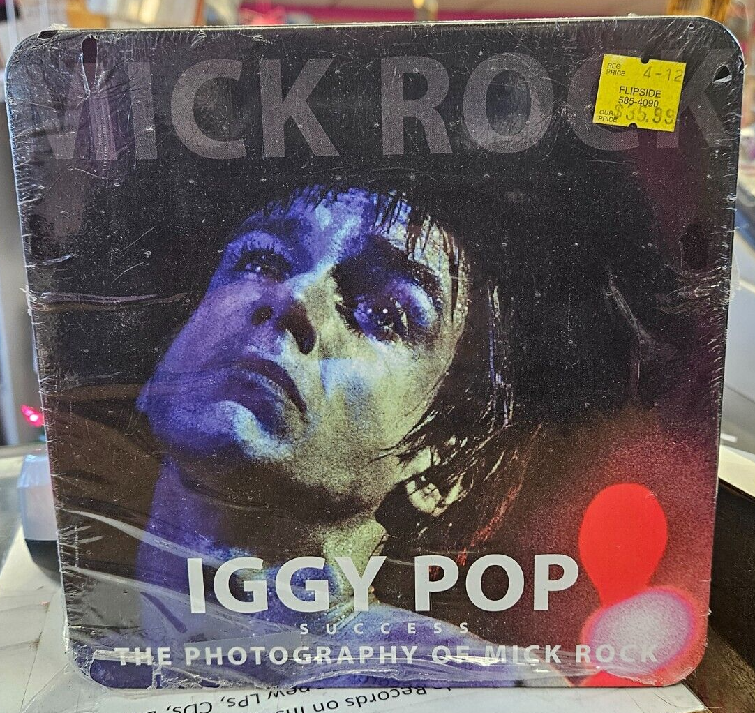 THE PHOTOGRAPHY OF MICK ROCK "Iggy Pop Success" NEW Sealed 7" Record And Book0