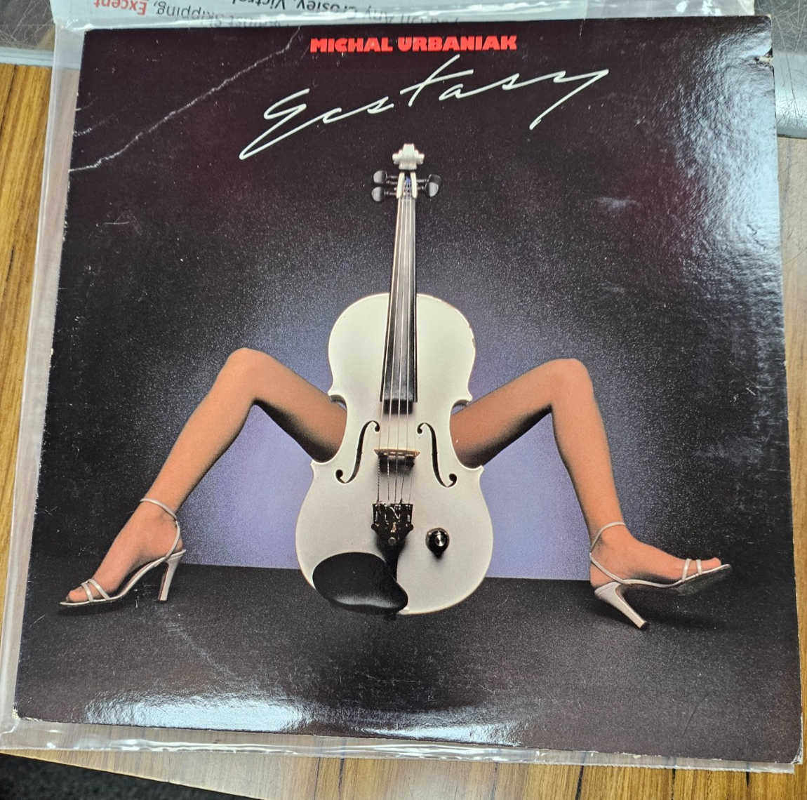 Michal Urbaniak "Ecstasy" 1978 Marlin Release VG+ Cover VG Used LP0
