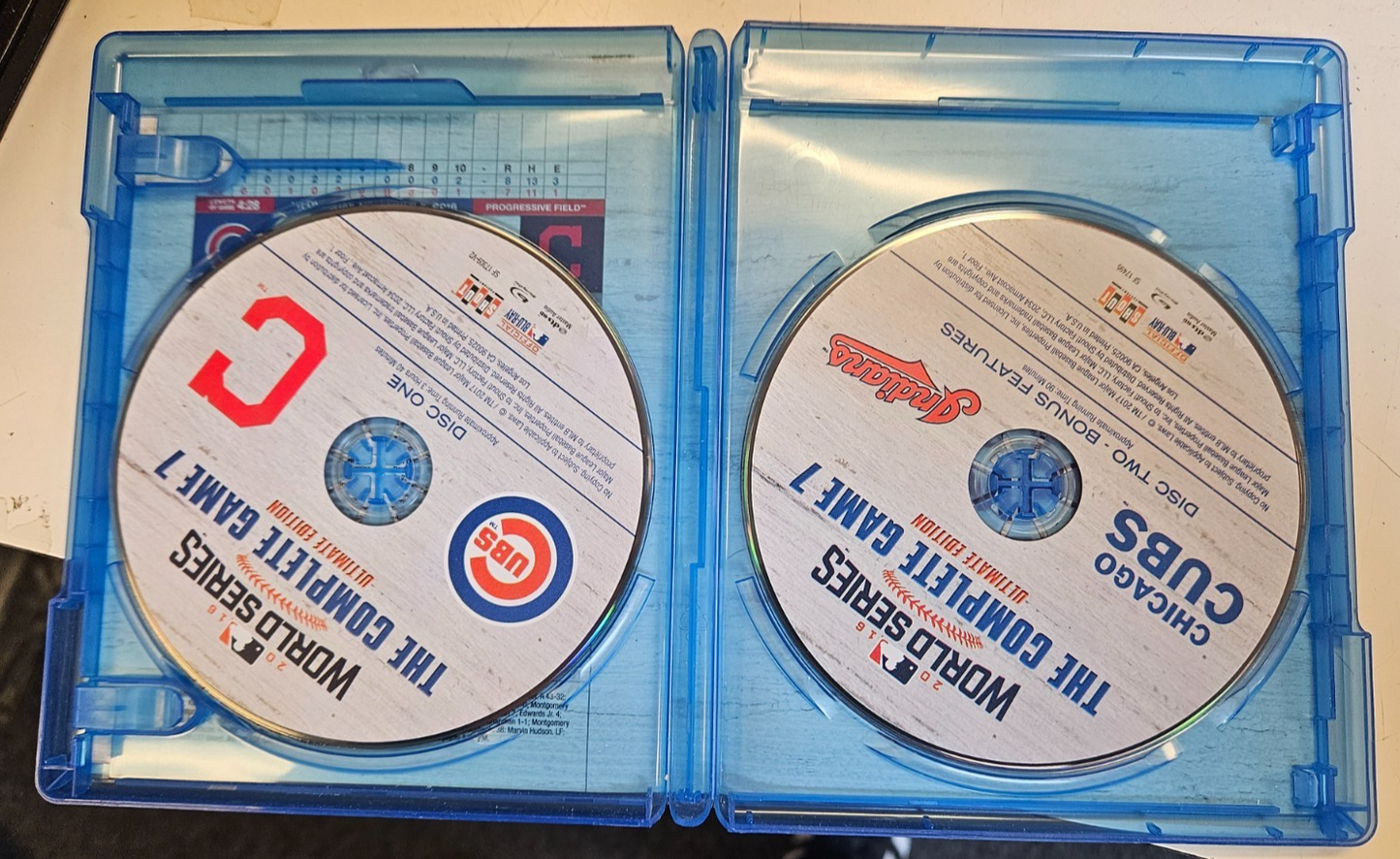 World Series Complete Game 7 Ultimate Edition 2016 Pre-Owned Blu-Ray VG+ RARE2