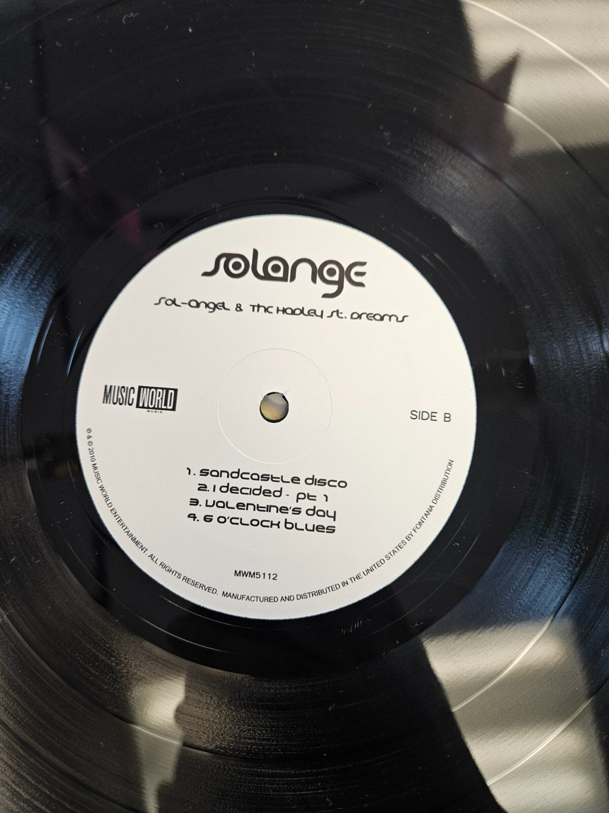 Solange "Sol-AngelAnd The Hadley St. Dreams" Used LP VG+VG+ 20105