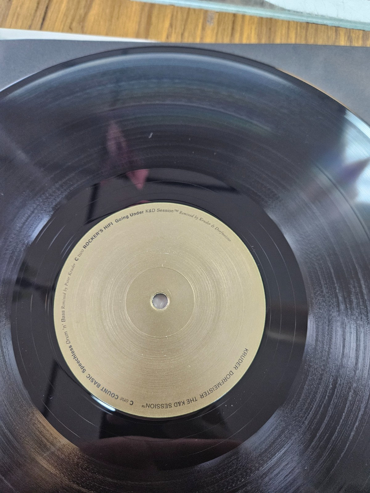 KRUNDER / DORFMEISTER "THE K&D SESSIONS" X5 LP VERSION NM COVER VG+ EU12