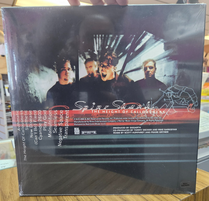 SPINESHANK "THE HEIGHT OF CALLOUSNESS" NEW SEALED LP LTD 1500 RED CLOUD COPIES1
