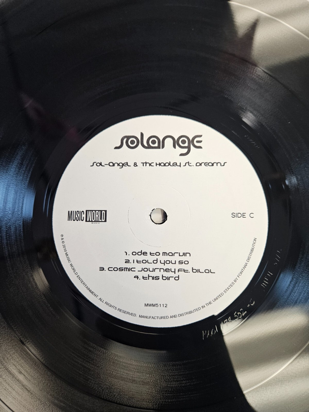 Solange "Sol-AngelAnd The Hadley St. Dreams" Used LP VG+VG+ 20106