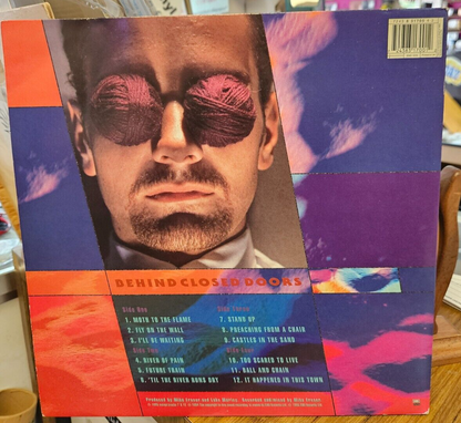 Thunder "Behind Closed Doors" Used Numbered Red/Blue VG+VG+ LP1