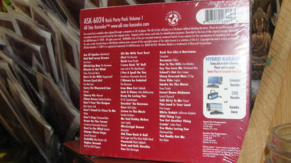 All Star Karaoke: Rock Party Pack Vol. 1 48 Songs 4 CDs Brand New Factory Sealed1
