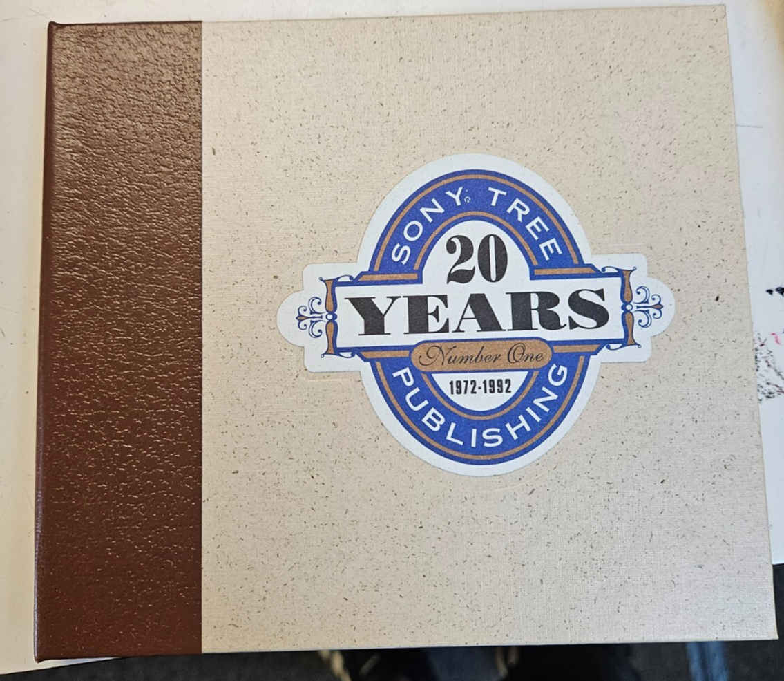 Sony Tree Publishing 20 Years Number One 1972-1992 RARE CD Sampler Like New NM0
