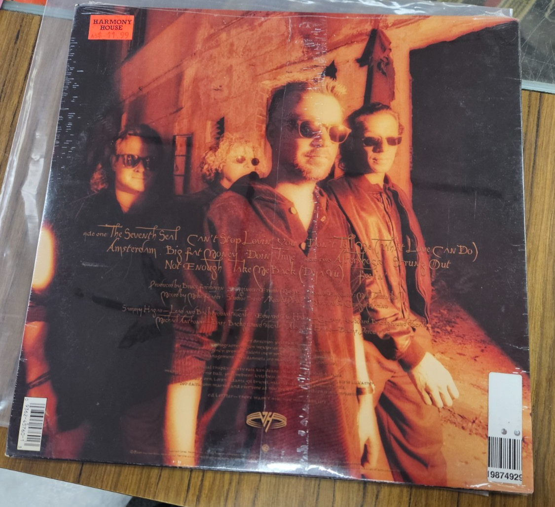 VAN HALEN "BALANCE" ORIGINAL PRESSING 1995 WARNER BROTHERS BRAND NEW SEALED1