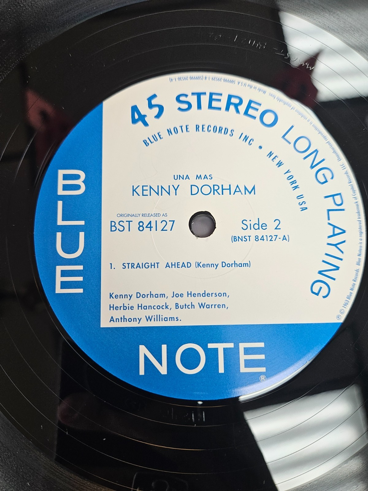 KENNY DORHAM "UNA MAS" ONE MORE TIME X2 LP 2011 REISSUE 45 RPM USED VG+ VG+4