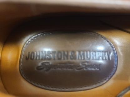JOHNSTON & MURPHY 9.5 Narrow New Fetzer Penny Leather Loafers W/ Box 20-61416