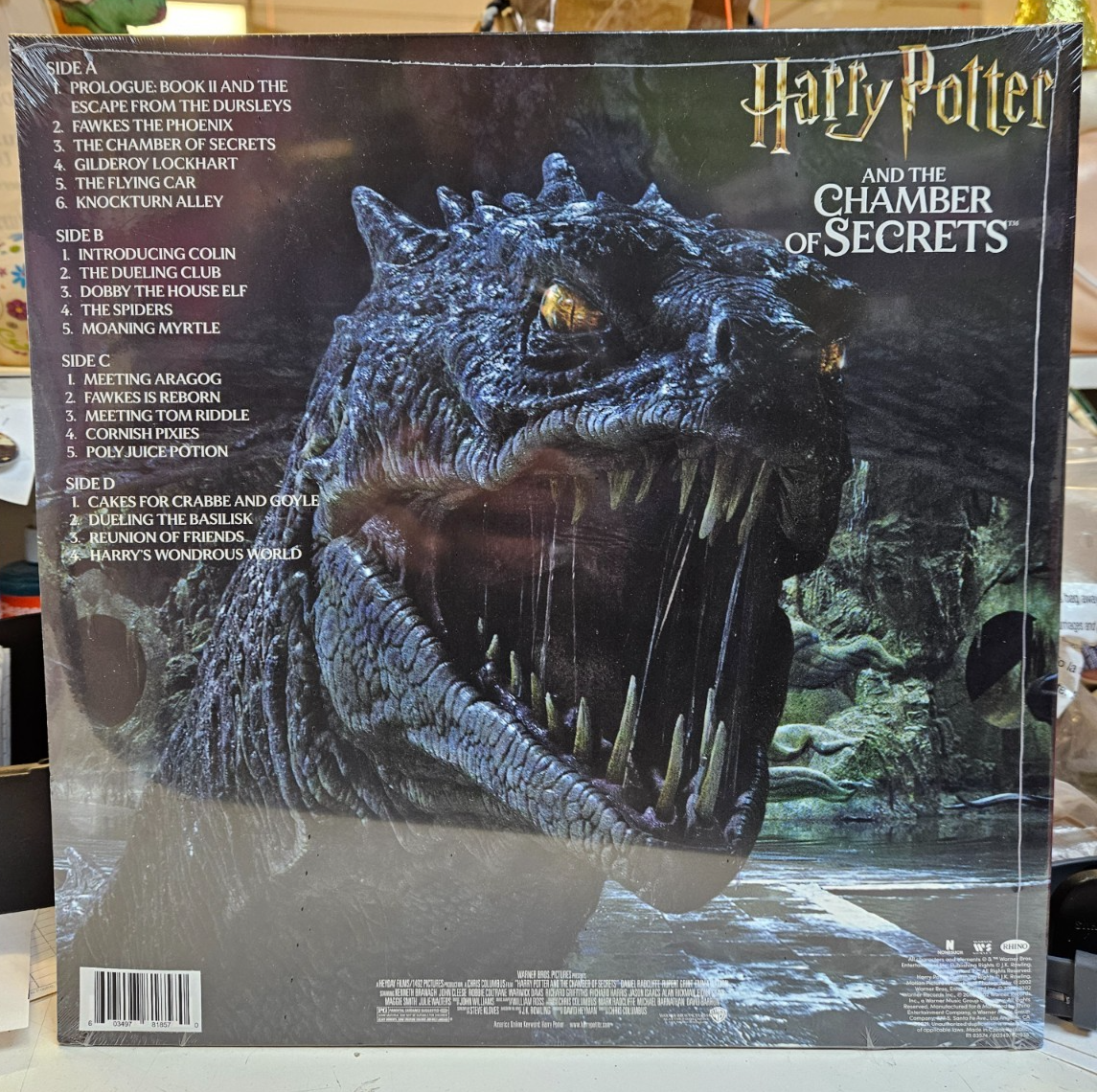 HARRY POTTER RECORD STORE DAY X3 NEW SEALED EXCLUSIVE LPS Chamber Azkaban Goblet4