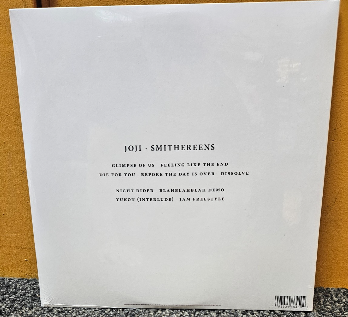 JOJI "Smithereens" RARE Brand New Factory Sealed LP 88Rising 2022 Release1