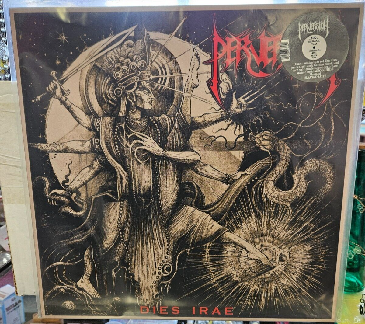 PERVERSION "Die Irae" Limited 200 Oxblood Used NM LP0