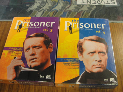 the prisoner dvd Brand New Factory Sealed 3rd and 4th Seasons0