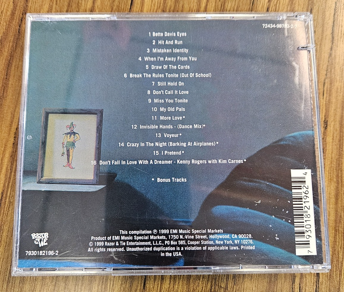 Kim Carnes ‎– The Mistaken Identity Collection CD VG+ VG Used CD1